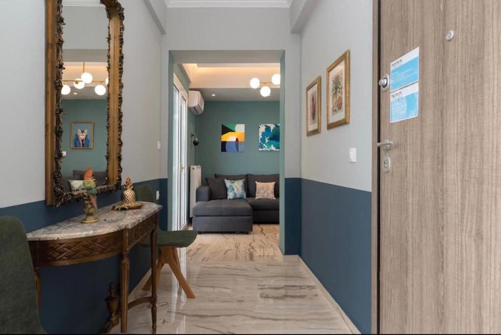 אתונה Artistic Apt In Vibrant Gazi With Large Terrace By Ghh מראה חיצוני תמונה